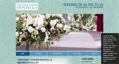 Desktop Screenshot of onoranzefunebrimontella.com